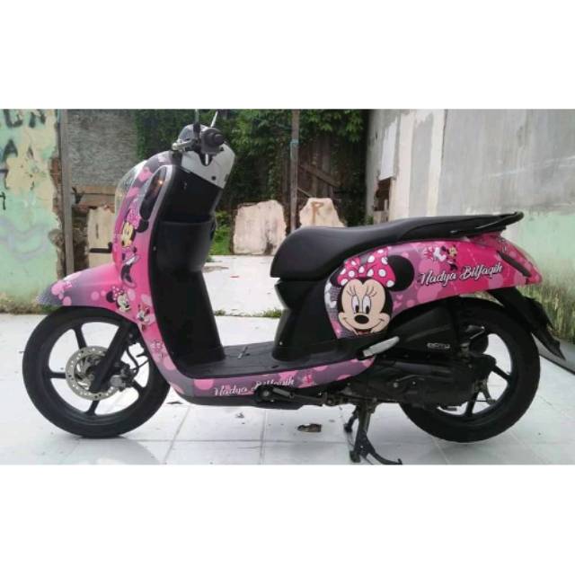 Decal Mickey Mouse For Scoopy Scopi Scoopi Full Desain Bebas