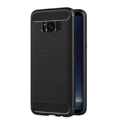 CASE SLIM FIT CARBON IPAKY SAMSUNG GALAXY S8 SAMSUNG GALAXY S8 BIASA SOFTCASE - FA