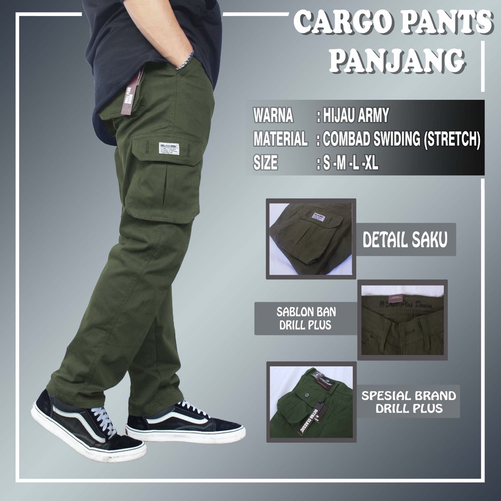 Celana Cargo Army Loreng untuk Aktivitas Venum, Mma, Pantai, Gym Pria