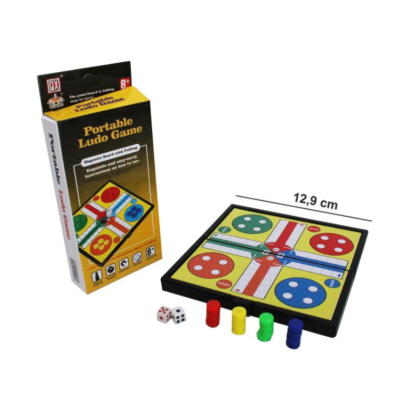Mainan magnet Ludo / Halma / Catur chess / Ular tangga