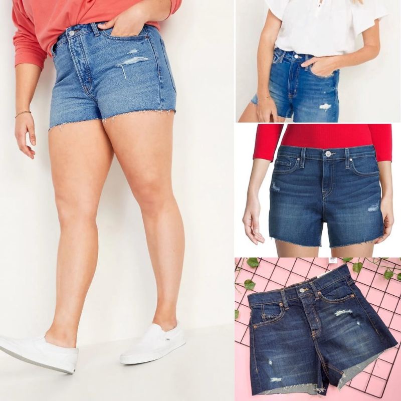 Old Navy Sky-Hi A-Line Celana pendek wanita