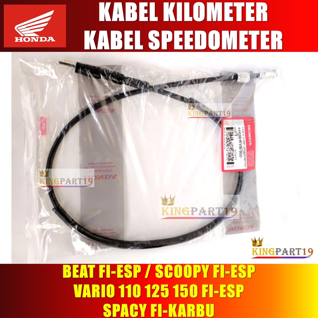 Kabel Kilometer Speedometer Beat Fi Esp Scoopy Fi Esp Vario 110 125 150 Fi Esp Spacy Esp KVB KVY