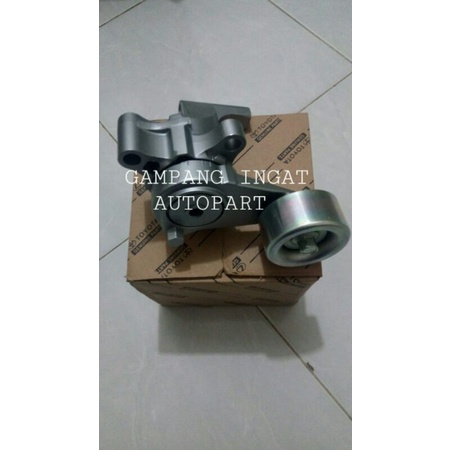 Tensioner Assy V Belt Fanbelt Toyota Innova Bensin Hilux Bensin Fortuner Bensin ORIGINAL