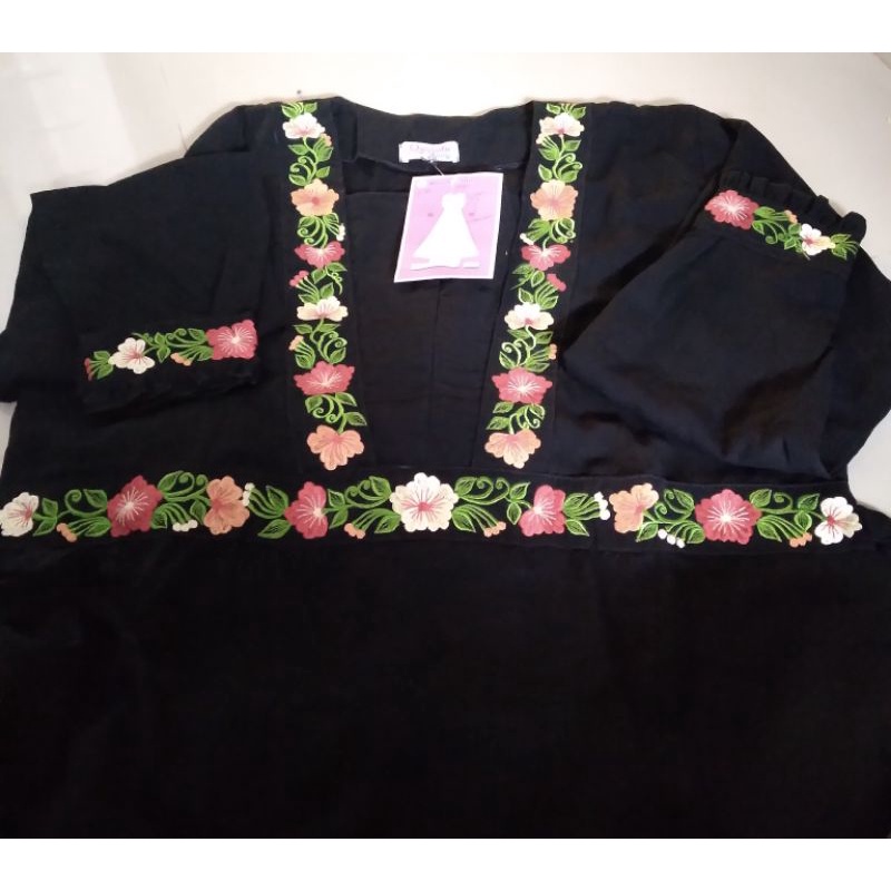 Gamis Bordir Abaya Bordir Jubah Akhwat Bordir
