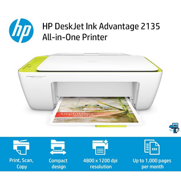 Printer HP Deskjet Ink Advantage 2135 All-in-One Printer