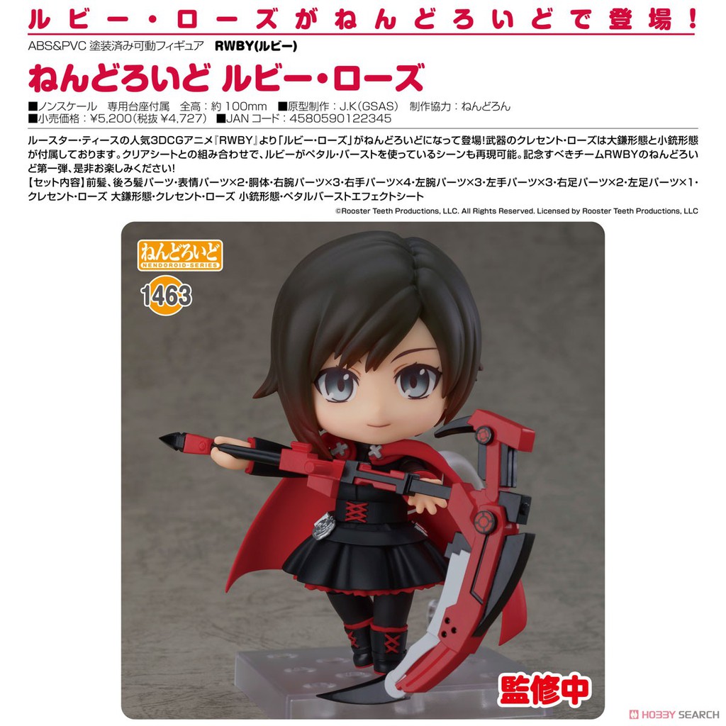 Nendoroid Ruby Rose (RWBY) [1463]