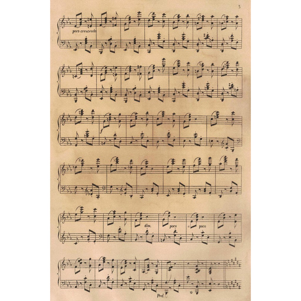 Kertas Scrapbook - Vintage Paper by Okashi Store-7