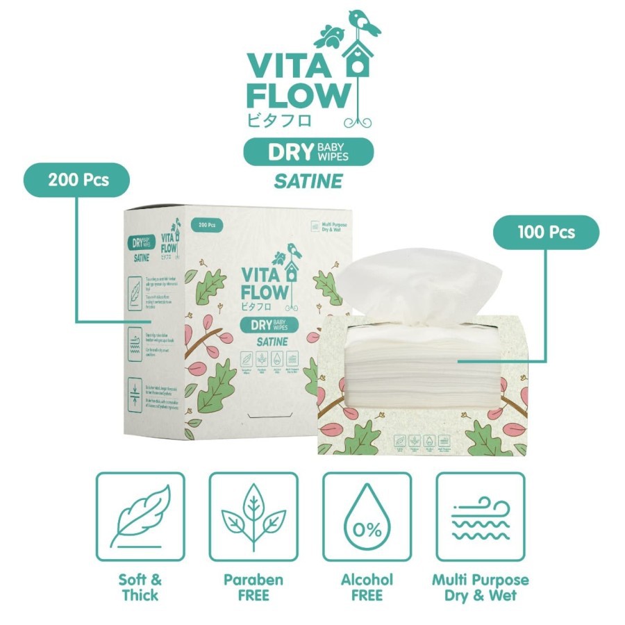 Vitaflow Dry Tissue Satine