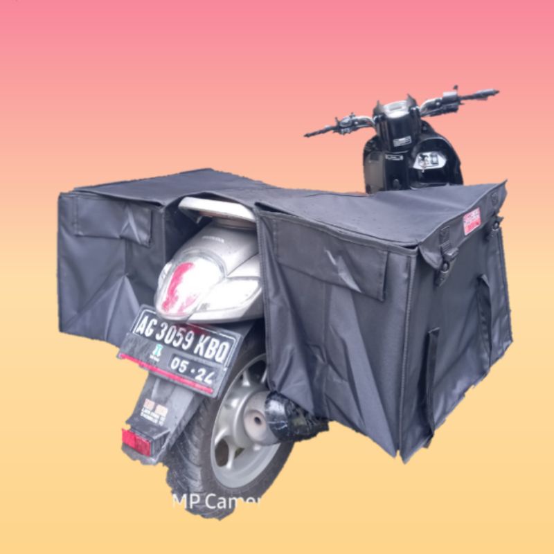 TERMURAH-DI-SHOPEE - Tas obrok motor -Tas Kain motor - Tas pos motor Kadut D 600