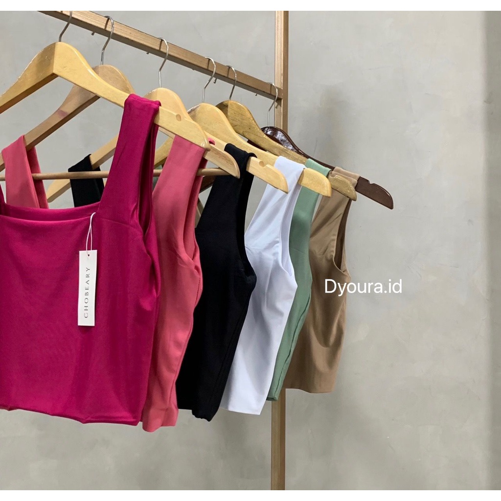 SQUARE TANKTOP by dyoura