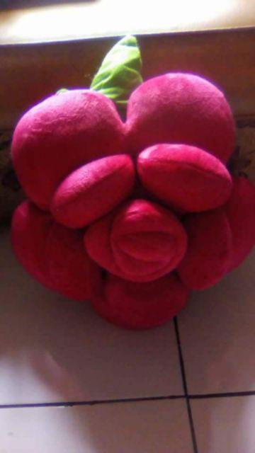 Grosir Bantal Bunga Mawar Murah