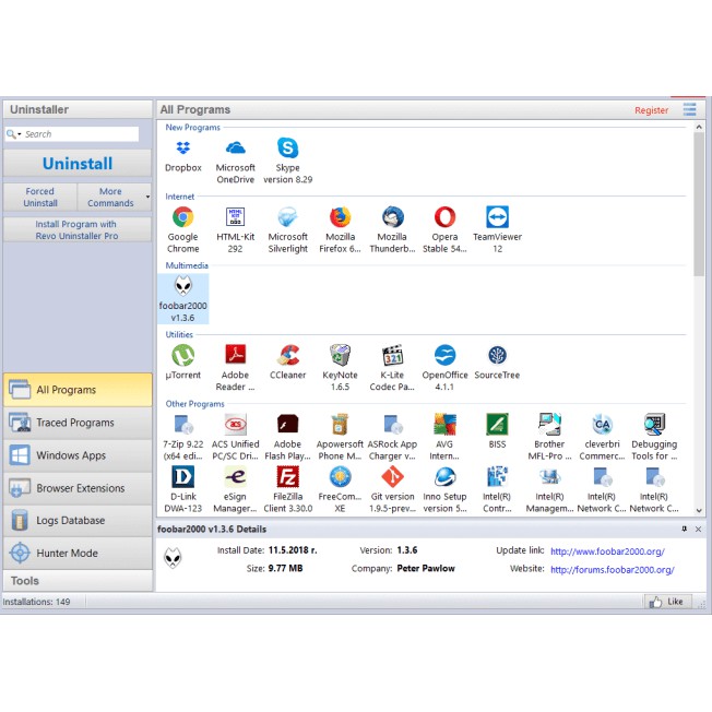 [FULL VERSION] Revo Uninstaller Pro - File Eraser - GARANSI AKTIVASI