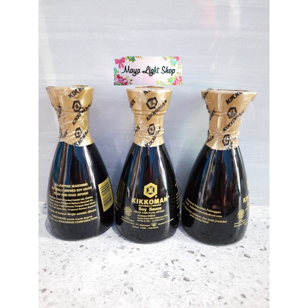 

shoyu soy sauce dispencer 150ml kikkoman kecap asin sushi halal