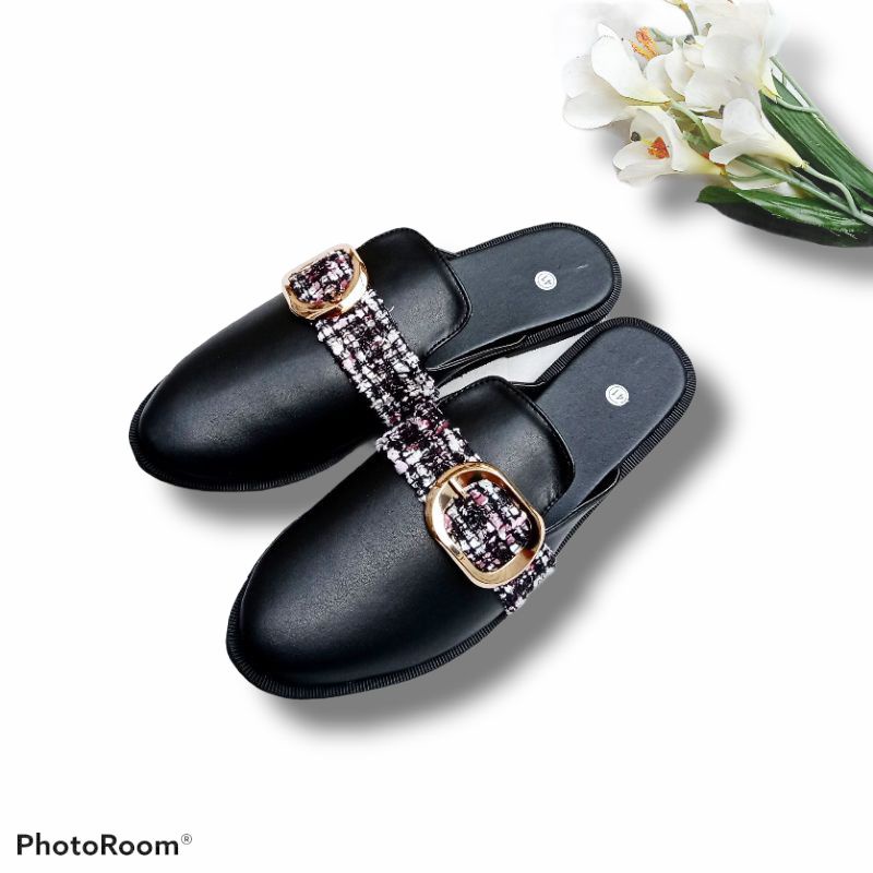 CERYL FLATSHOES HITAM