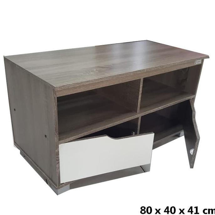 Gojek Only Meja Tv Minimalis 80Cm 2 Pintu Murah Kuat Awet Berkualitas Manikawelashop