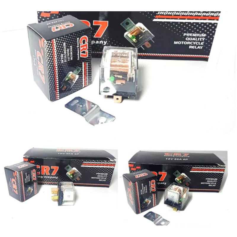 Grosir RELAY KLAKSON CR7 ISI 10PC PER KOTAK RELAY KLAKSON CR7 12V 40W 80W UNIVERSAL ALL MOTOR MOBIL