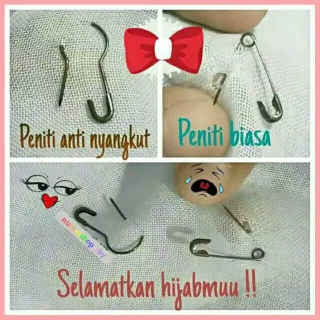 COD PENITI BOHLAM  1BOX / PENITI JILBAB / PENITI HIJAB / PENITI LABU