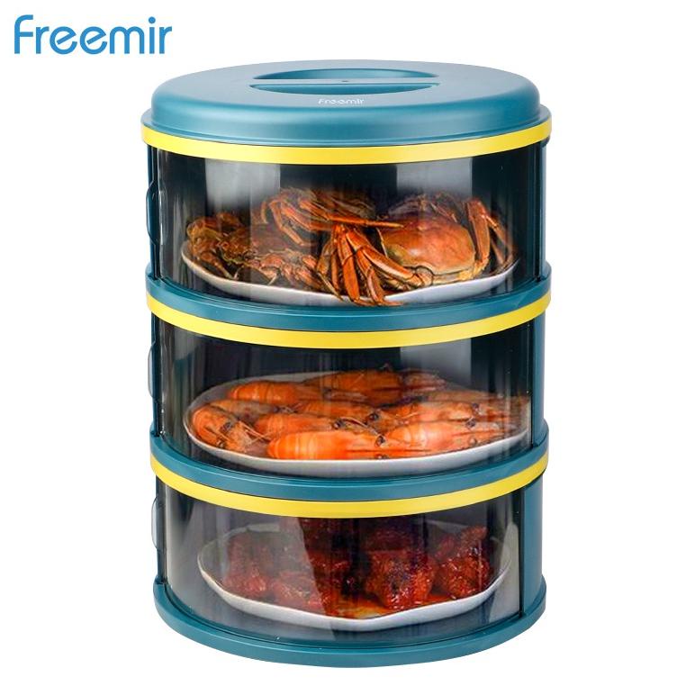 [HOT DEAL] FREEMIR 3/5/6 SUSUN TUDUNG SAJI MODERN BERTINGKAT PENUTUP PIRING / PENUTUP PIRING RUMAH T