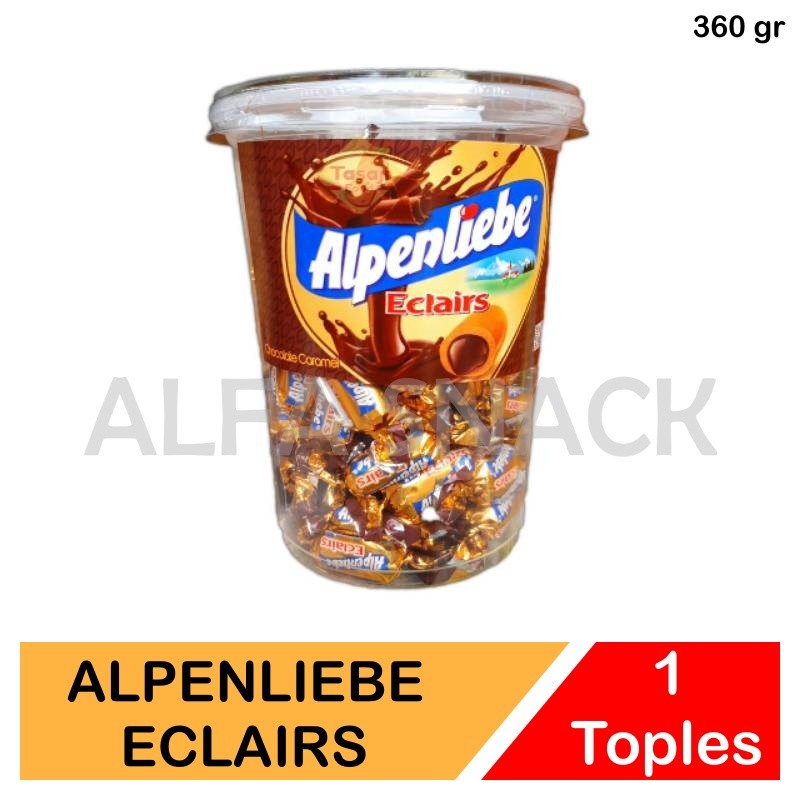 

Alpenliebe Eclairs Toples isi 100 Butir (360 gram)