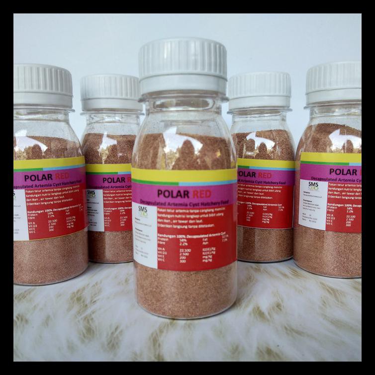 ARTEMIA POLARED REPACK 50GR / ARTEMIA TANPA CANGKANG