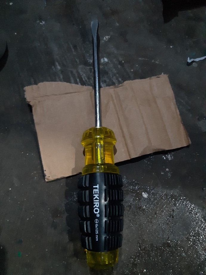 Obeng Gagang Karet 6mmx125mmx150mm Tekiro