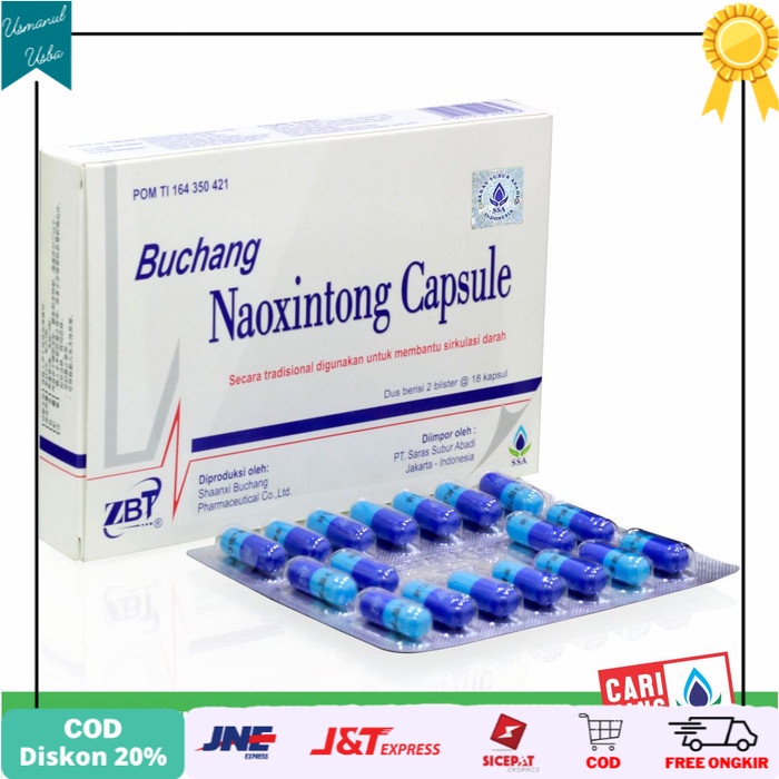 

❤COD❤ Buchang Naoxintong Capsule Dus 36s