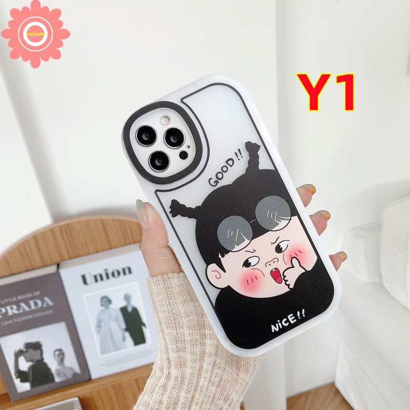 Case Kartun Couple Oppo A17 A17 A17K A57 2022 A54 A96 A76 A16K A16E A1K A55 A31 A52 A92 Reno 6 5 7z 4f A7 A15 A15S A12 A95 A16 A74 A9 A53 A5 A12E A3s A5s Sarung Anak Cowok Cewek