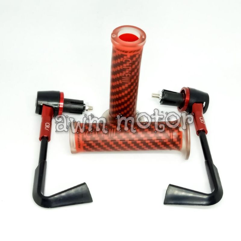 [PAKET STANG ACC] Proguard L Plus Handgrip BAD Carbon 2 item Universal Motor