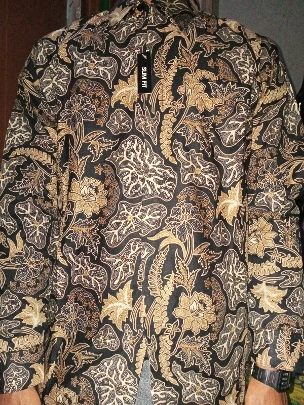 Kemeja Batik Pria Slimfit Kemeja Batik Lengan Panjang Batik Slim Fit