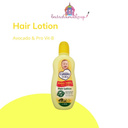 Cussons Baby Hair Lotion 100ML Extra 100ML/Lotion Rambut Bayi/Perawatan Rambut Bayi