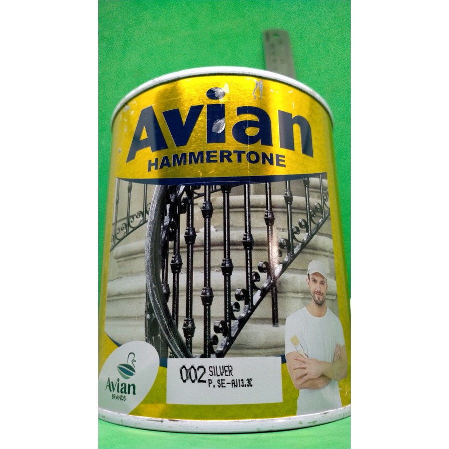 Cat besi avian hammertone ( SILVER)