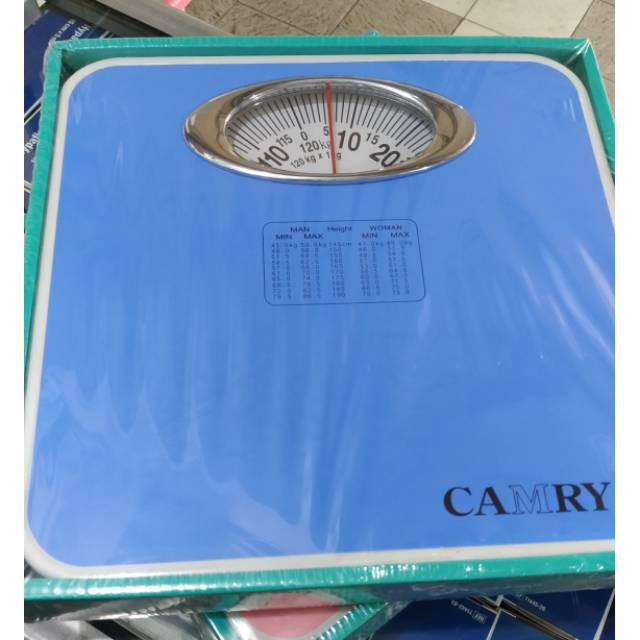 TIMBANGAN BERAT BADAN ANALOG JARUM PEGAS MANUAL CAMRY / TIMBANGAN MANUAL CAMRY