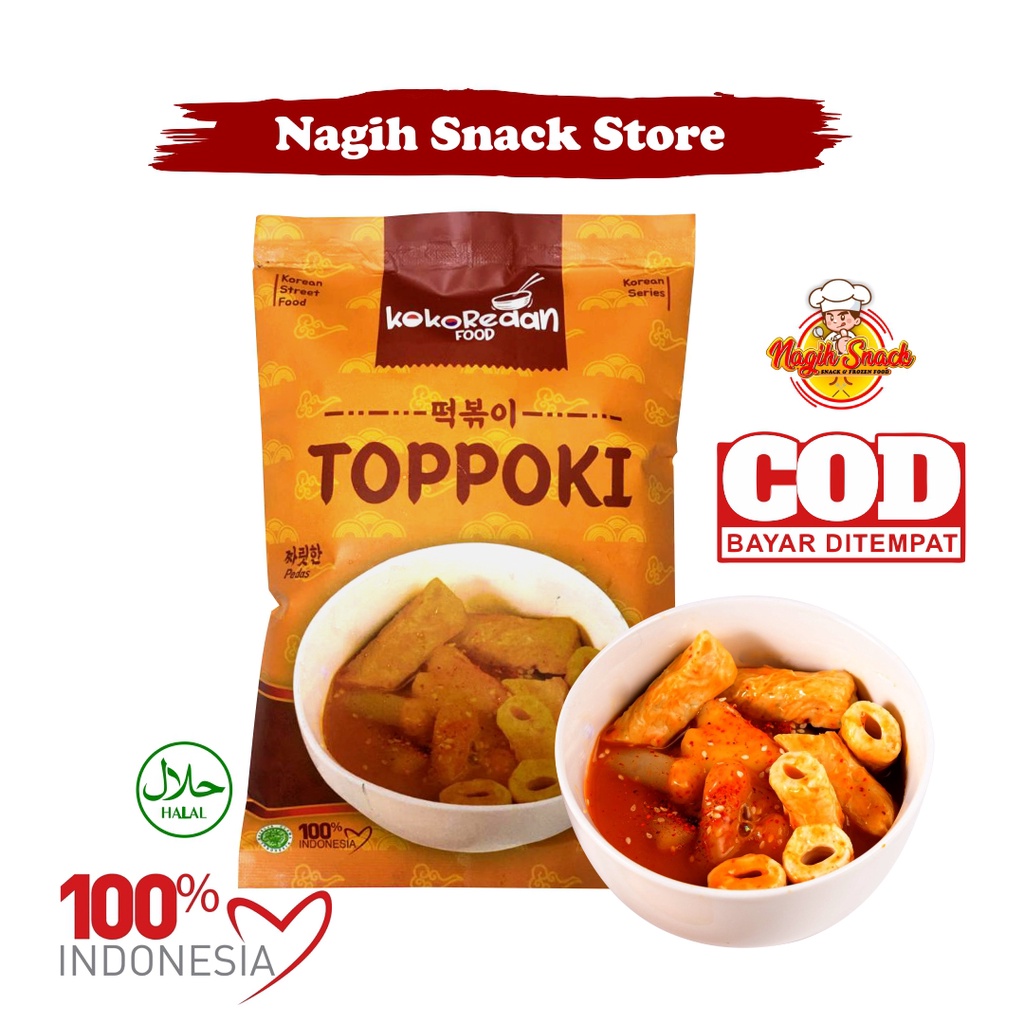 Jual Topokki Tteokbokki Topoki Instan Halal Topoki Makanan