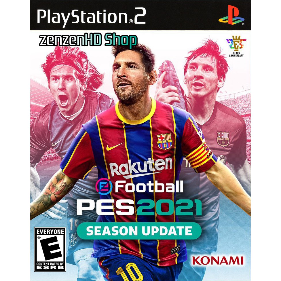 DVD Kaset PS2 PES WE 2021 Winning Eleven UPDATE TRANSFER TERBARU