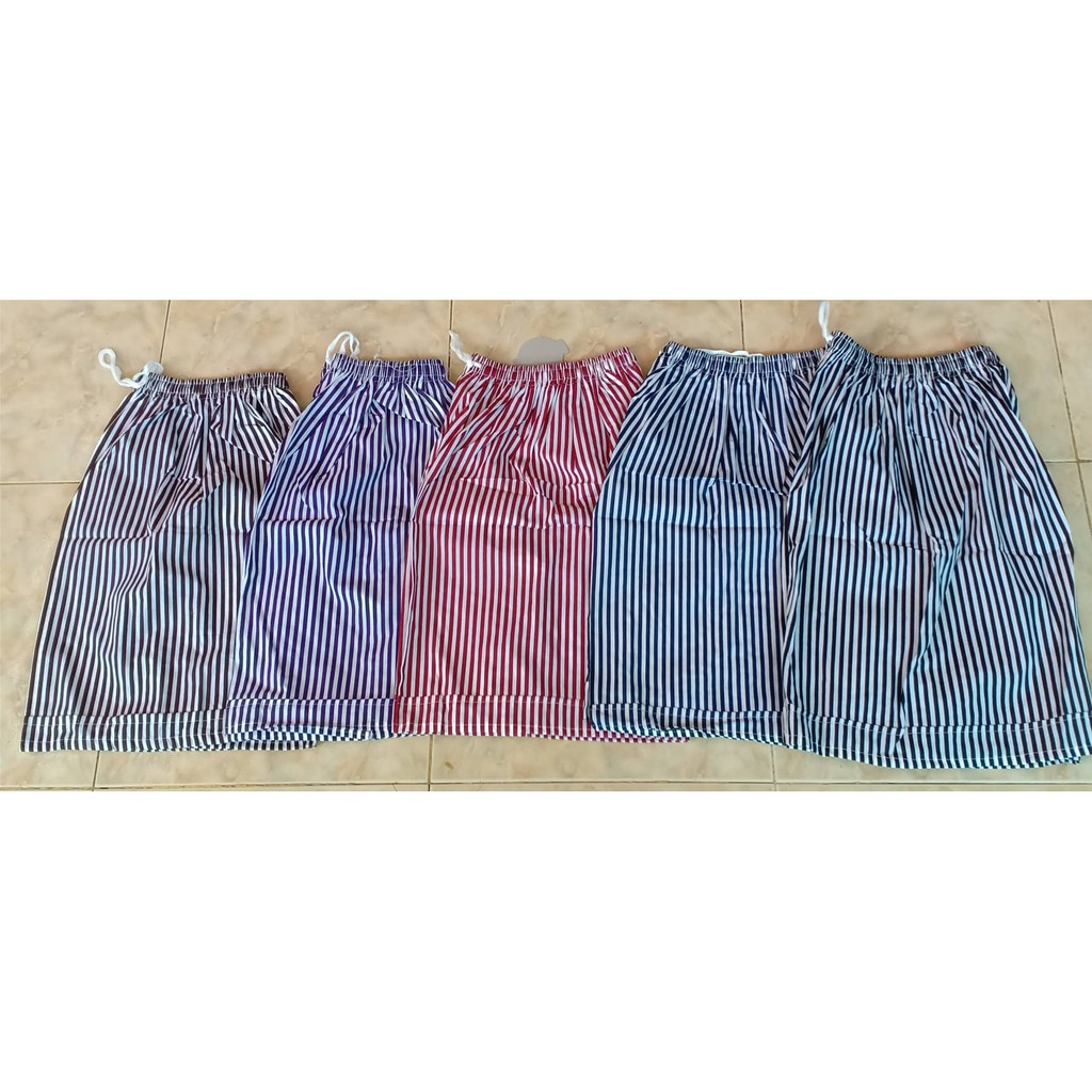  Celana  Pendek  Wanita  Salur Shena Bahan Katun  Jumbo Big 