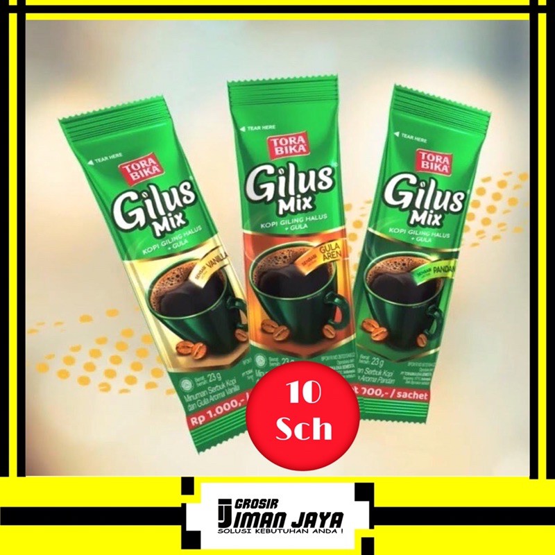 

Gilus Mix 23gr. 1 Renceng (10 Sachet)