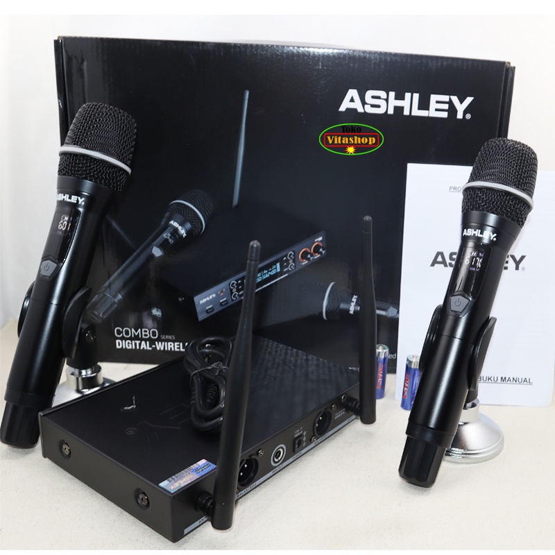 MIC WIRELESS ASHLEY COMBO SERIES MIKROFON WERLES MIK MIKROPON WIRLES