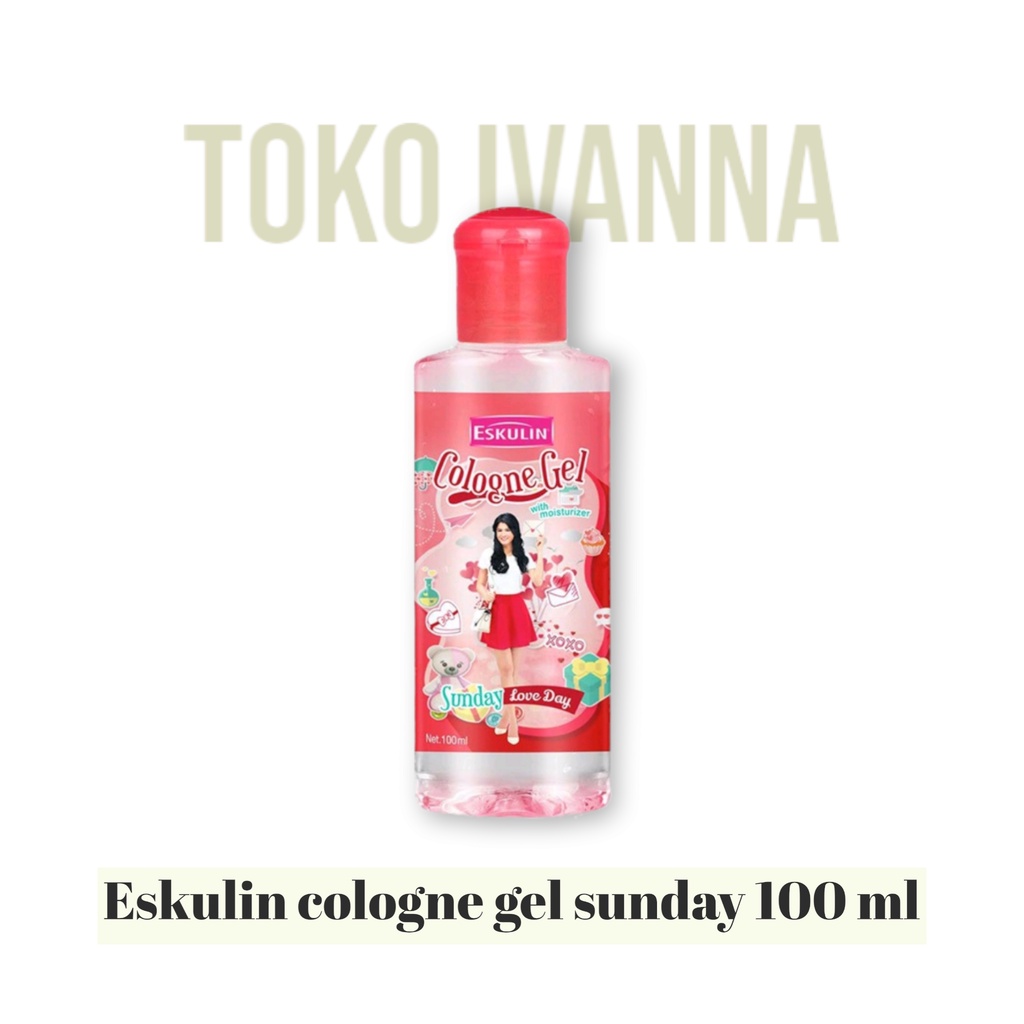 Eskulin Cologne Gel Sunday 100mL 50mL