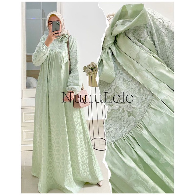 Fazza Brokat Dress by Nunulolo