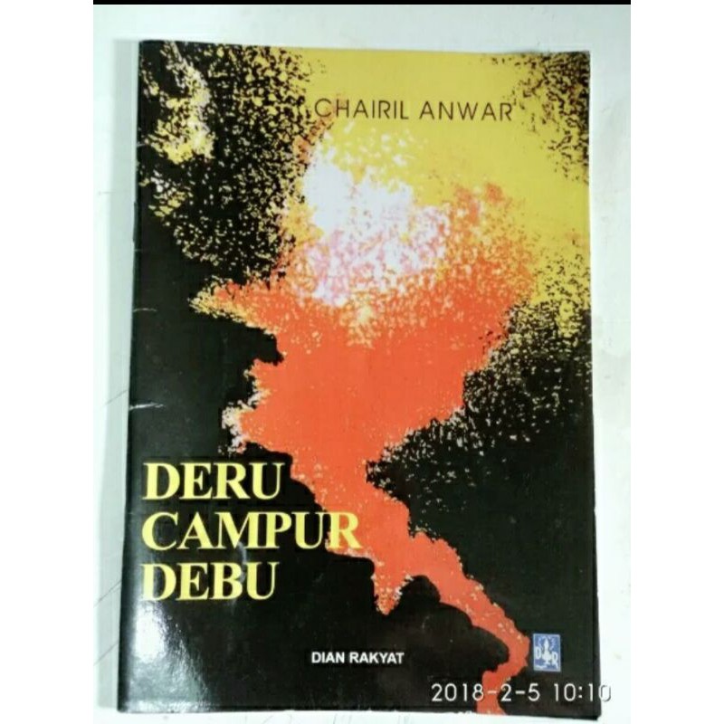 Deru campur debu By Chairil anwar  buku ori