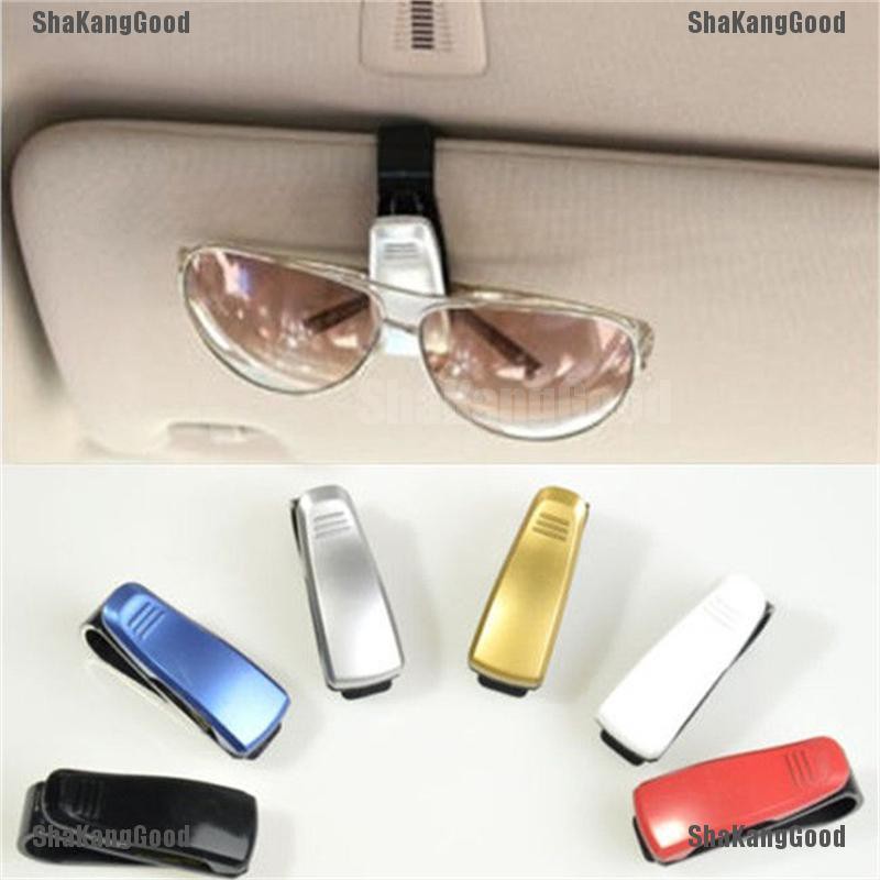 Fad ShaKang 1pc Holder Kacamata Hitamkartupen Untuk Sun Visor Mobil