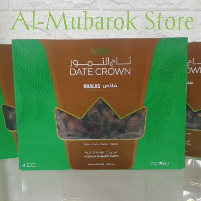 

Kurma Date Crown Khalas 1 Kg 1Kg Original