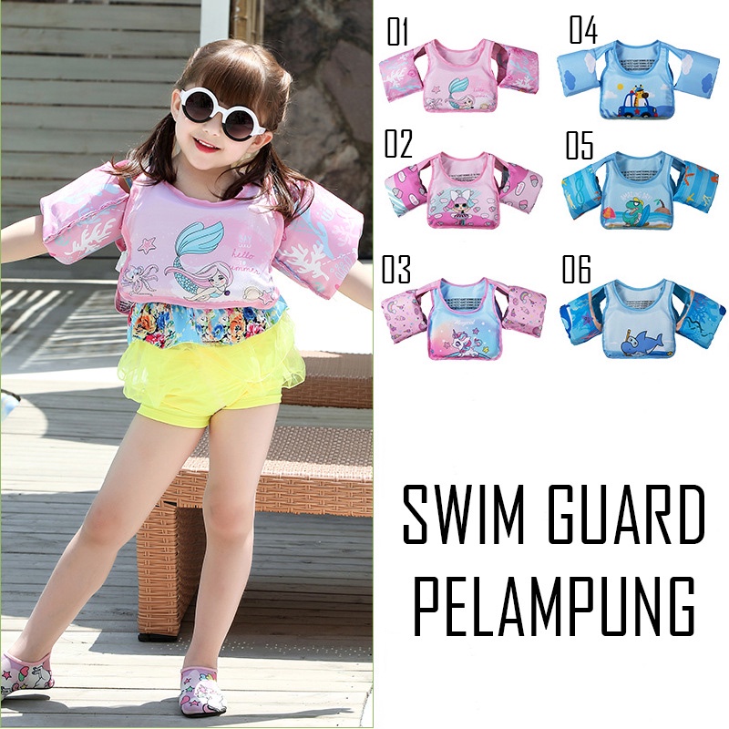 Baju Pelampung Anak Swimming Vest Baju Renang Pelampung Anak