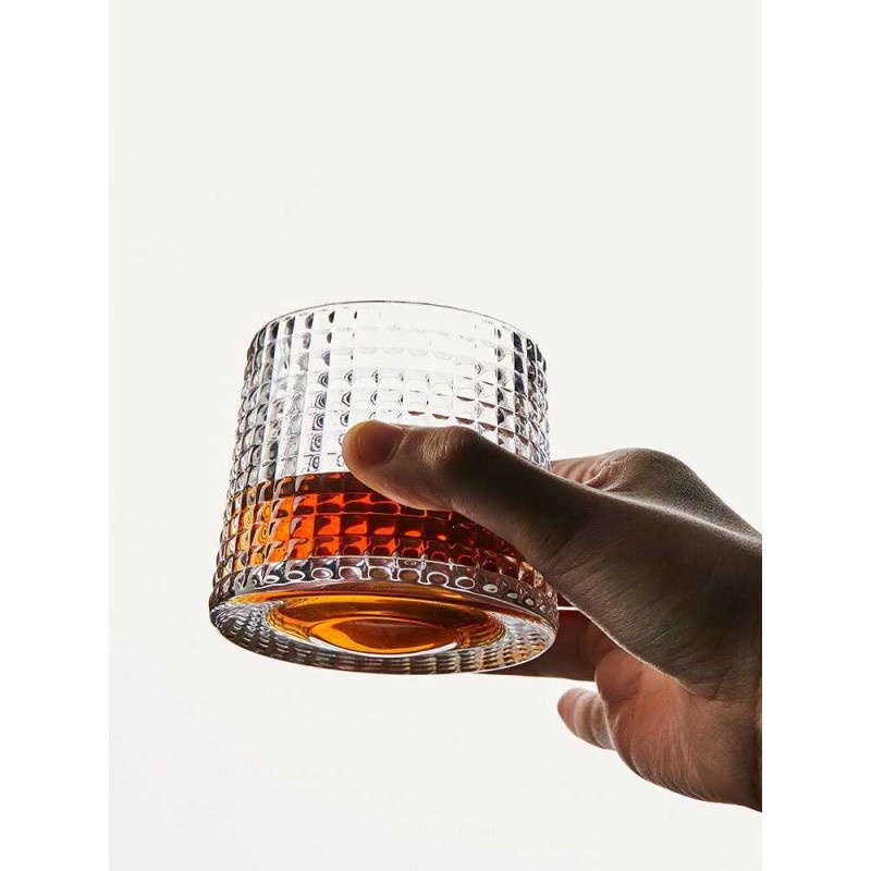 Gelas Cangkir Spinning Whisky Wine Glass Cup 150ml  One Two Cups  One Two Cups SD8