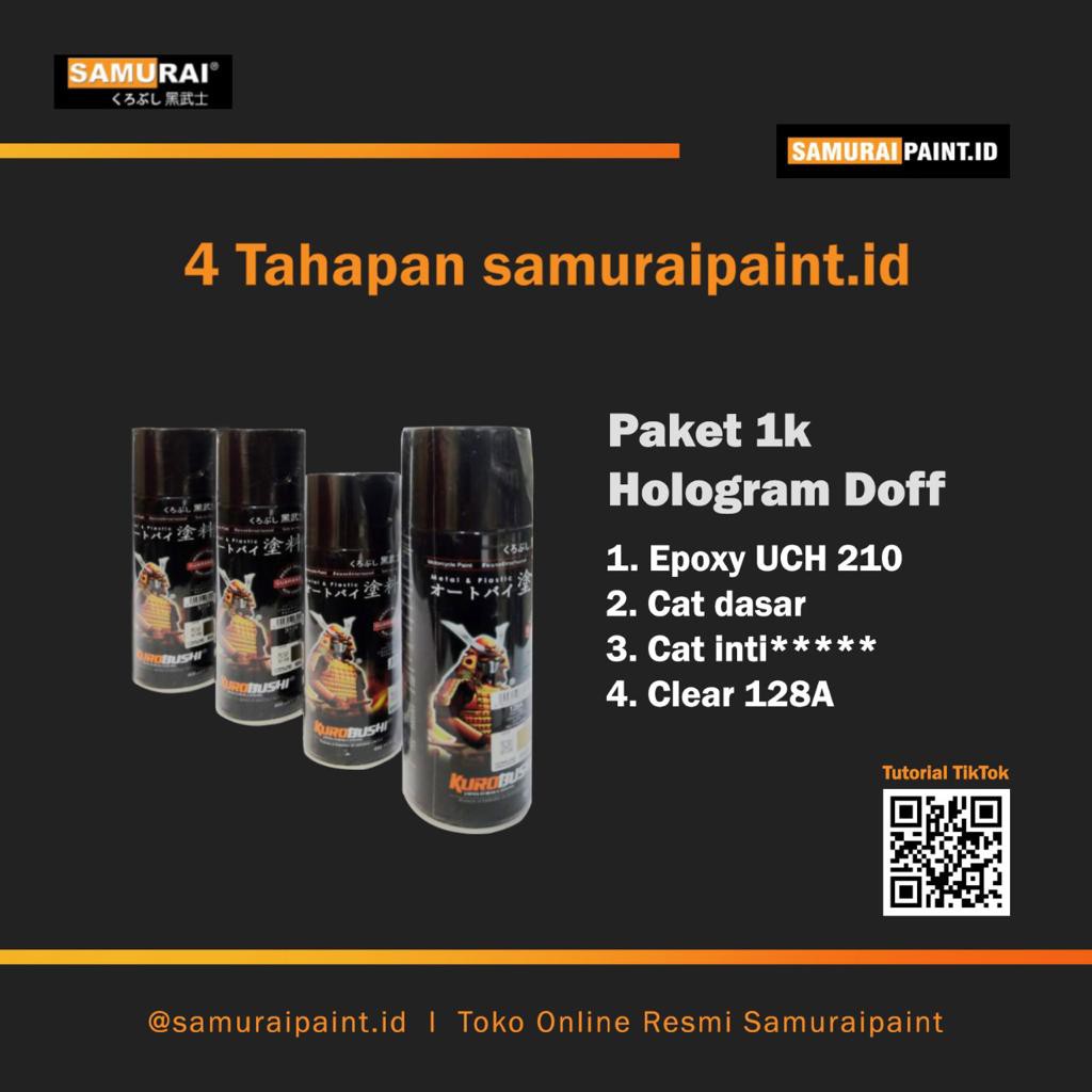 Paket 1K Hologram Doff, Samuraipaint.id