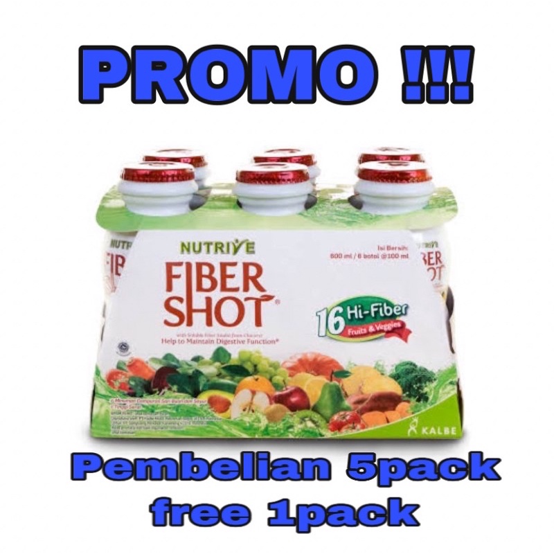 

NUTRIVE FIBERSHOT 1PACK ISI 6BOTOL,