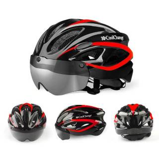 Helm Sepeda dengan Visor Magnet Shopee Indonesia Helm Sepeda dengan Visor Magnet Shopee Indonesia