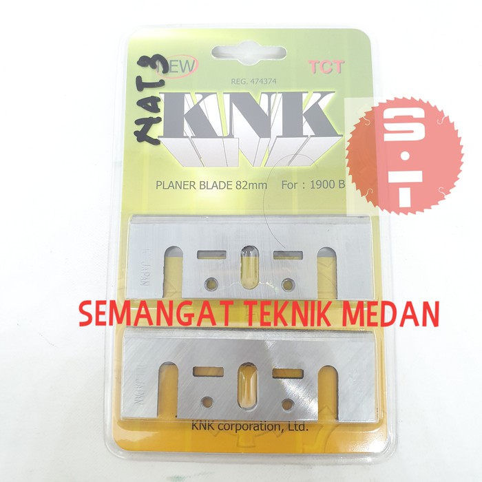 N1900B MATA PISAU SERUT KETAM KAYU PLANER BLADE TCT 3" 82mm KNK 1900B