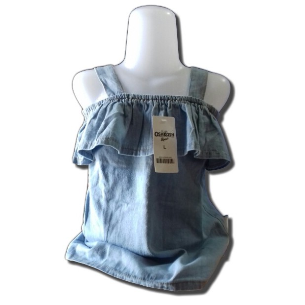 Sabrina Jeans Tanpa Kerah Size S M L