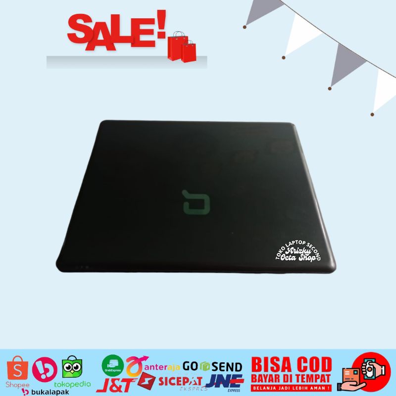 Laptop Hp Compaq second bagus bonus aplikasi siap pakai